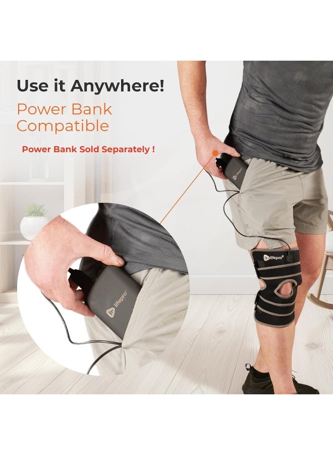 LifePro Vibration & Near Infrared Light Therapy Knee Brace - Image 5